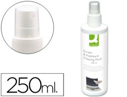 KF04502B 250 ml. spray Q-Connect limpiador de pantallas y teclados
