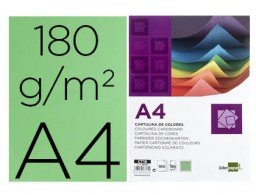 CT16 100h. cartulina Liderpapel A4 180g/m² verde billar