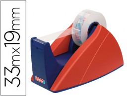 Portarrollos sobremesa tesa rojo-azul