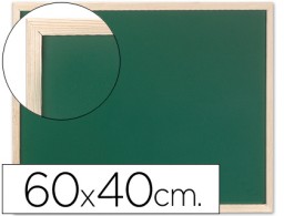 KF03584 Pizarra verde Q-Connect 60x40cm. lacada marco de madera