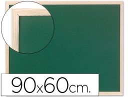 KF03585 Pizarra verde Q-Connect 90x60cm. lacada marco de madera