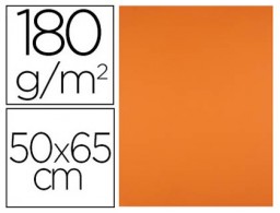 CX27 Cartulina Liderpapel 50x65cm. 180g/m² naranja fuerte