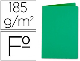 SC10 Subcarpeta cartulina Liderpapel Folio verde 180 g/m²