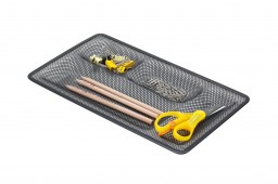 KF00867 Bandeja organizadora sobremesa Q-Connect rejilla negra 5 departamentos