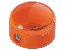 3510000 Sacapuntas M+R plástico redondo con depósito 1 orificio