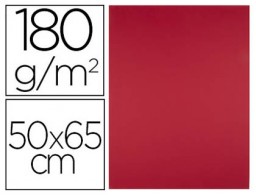 CX30 Cartulina Liderpapel 50x65cm. 180g/m² rojo Navidad