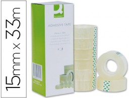 KF01787 Cinta adhesiva Q-Connect 33m.x15mm.