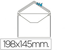 SB12 250 bolsas Liderpapel 145x200mm. offset blanco 90g/m²