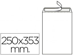 SB35 250 bolsas Liderpapel 250x353mm. celulosa blanco 100g/m²