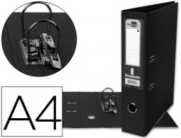 AZ26 Archivador de palanca Liderpapel A4 PVC negro