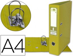 AZ23 Archivador de palanca Liderpapel A4 PVC amarillo
