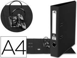 AY06 Archivador de palanca Liderpapel A4 PVC negro
