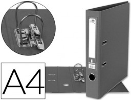 AY05 Archivador de palanca Liderpapel A4 PVC gris