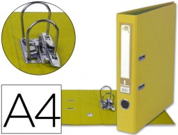 AY03 Archivador de palanca Liderpapel A4 PVC amarillo