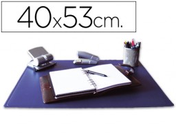 KF26796 Vade sobremesa Q-Connect PVC azul 40x53 cm.