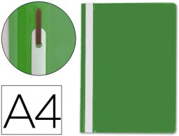 KF01456 Carpeta dossier fastener Q-Connect A4 PVC verde