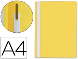 KF01457 Carpeta dossier fastener Q-Connect A4 PVC amarillo