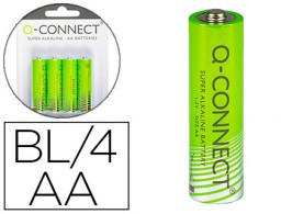 KF00489 4 pilas alcalinas Q-Connect AA LR6