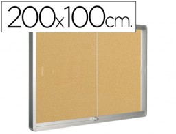 KF03590 Vitrina de anuncios Q-Connect 2000x1000mm. corcho
