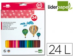 LC04 24 lápices de colores Liderpapel