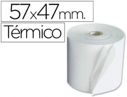 Rollo sumadora Q-Connect térmico 57 x ø47mm.