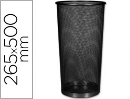 KF00829 Paragüero Q-Connect rejilla metálica negra