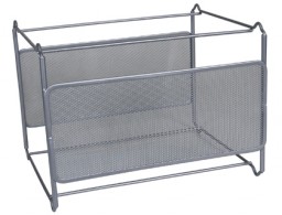 KF00832 Soporte para carpetas colgantes Q-Connect rejilla plata A4