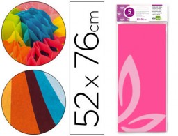 SE11 5h. papel seda Liderpapel 52x76cm. 18g/m² rosa