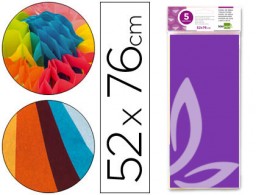 SE12 5h. papel seda Liderpapel 52x76cm. 18g/m² violeta
