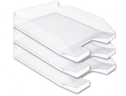 KF04195 Bandeja sobremesa Q-Connect plástico transparente