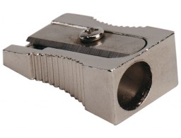 KF02218 Sacapuntas Q-Connect metálico cuña 1 orificio