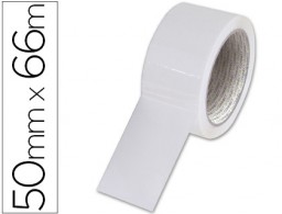 KF02901 Cinta adhesiva de precinto Q-Connect PP blanca 66m.x50mm.