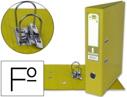 AZ29 Archivador de palanca Liderpapel Folio PVC amarillo