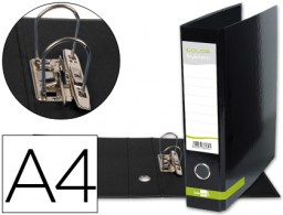 AZ38 Archivador de palanca Liderpapel A-4 color negro