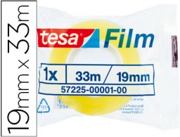 Cinta adhesiva tesa standard 33m.x19mm.