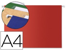 SF06 Carpeta colgante Liderpapel A4 roja