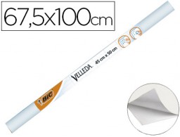 Pizarra blanca en rollo Velleda 67,5x100cm. con rotulador