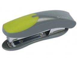 KF00991 Grapadora Q-Connect 12 hojas verde/gris