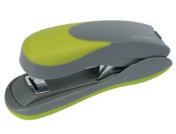 KF00992 Grapadora Q-Connect 30 hojas verde/gris
