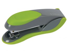 KF00993 Grapadora Q-Connect 30 hojas verde/gris