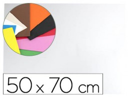 GE58 Goma EVA Liderpapel 50x70cm. 60g/m² espesor 1,5mm blanco