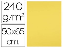 CX03 Cartulina Liderpapel 50x65cm. 240g/m² amarillo limón