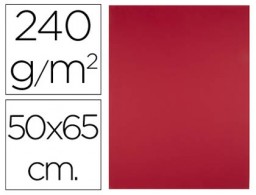 CX17 Cartulina Liderpapel 50x65cm. 240g/m² rojo Navidad