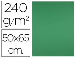 CX15 Cartulina Liderpapel 50x65cm. 240g/m² verde Navidad