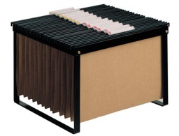 KF15265 Bastidor carpetas colgantes Q-Connect negro