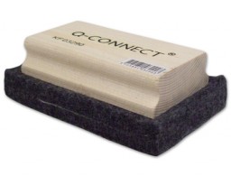 KF03290 Borrador fieltro Q-Connect pizarra 110x70mm.