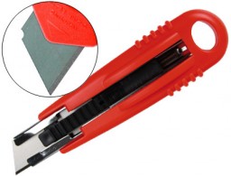 KF14624 Cúter Q-Connect de seguridad cuchilla ancha