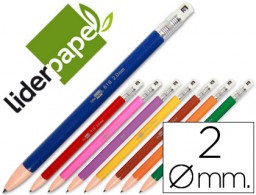 MI02 Portaminas Liderpapel 2mm. colores surtidos