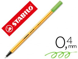 Rotulador Stabilo Point 88 tinta verde hielo