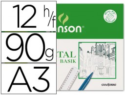 12h papel Guarro A3 90-95g/m² vegetal
